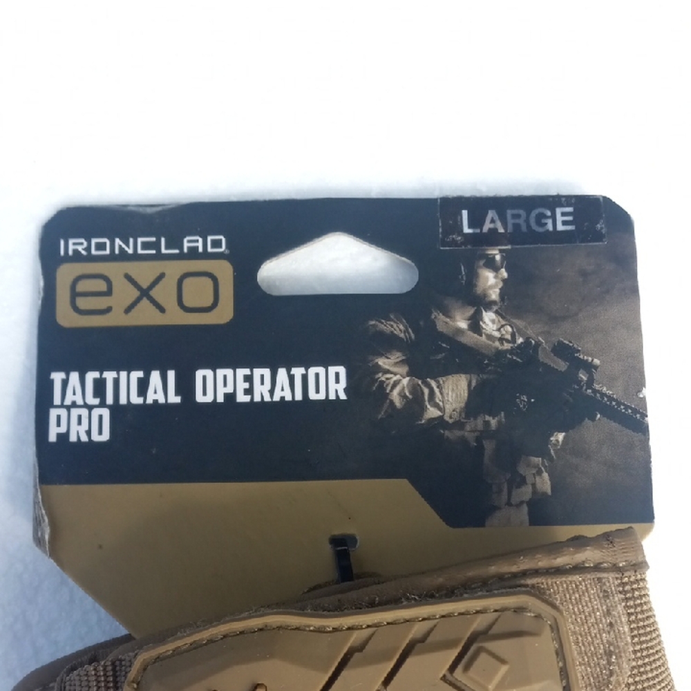 EXO Tactical Operator Pro Gloves - Brown - Picture 2 of 4